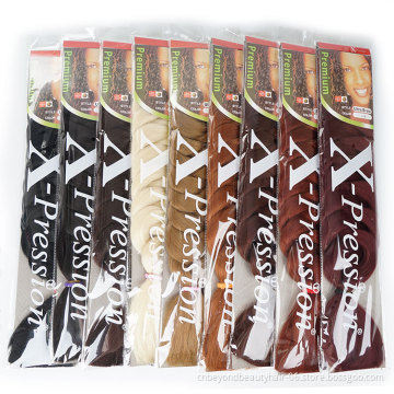 Synthetic 82 inch 165g Jumbo Braiding Hair Bulk African Hair Crochet Hair Extensions Yaki Braids Crochet Braid